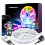 Mexllex Ruban LED 30M, Led Chambre Bleutooth Bande Led Multicolore