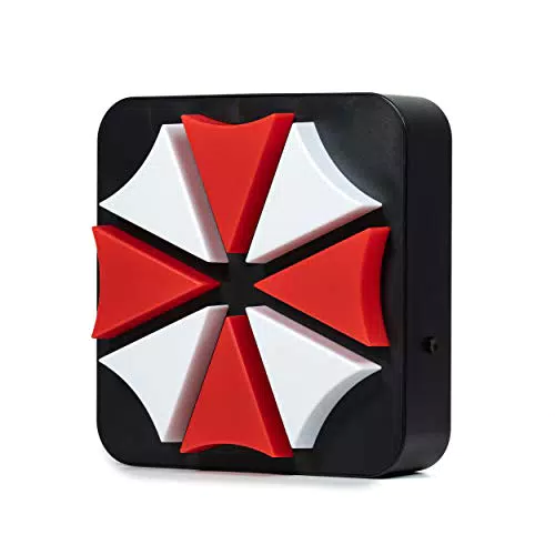 Numskull Resident Evil Lampe de bureau 3D Applique murale pour chambre à coucher