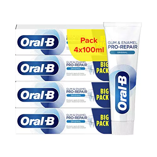 Oral-B Dentifrice, Pro-Repair, Original, Pack de 4, Perfection