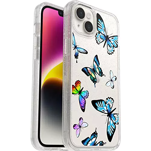 OtterBox Symmetry Clear Coque pour iPhone 14 Plus, anti-chute