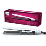 Philips Fer à lisser série 5000 avec technologie ThermoShield de couleur rose Pour Céramique