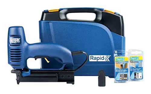Rapid PRO R606 - Agrafeuse-Cloueuse Électrique pour Agrafes N°606 & Pointes N°8