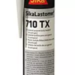 SikaLastomer 710 TX, Blanc, Mastic butyle pour joints d’étanchéité et calfeutrement pour carrosserie