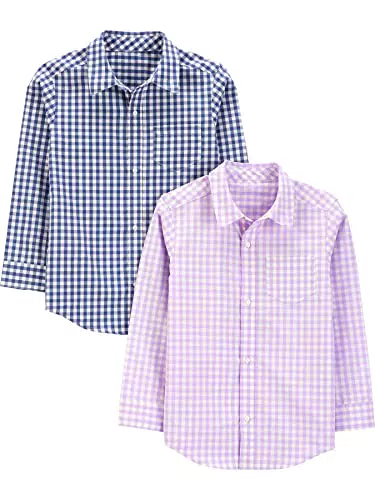 Simple Joys by Carter's Chemise tissée à Manches Longues Garçon