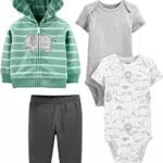 Simple Joys by Carter's Ensemble 4 Pièces Veste et Pantalon Bébé Garçon
