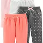 Simple Joys by Carter's Pantalon en Molleton Bébé Fille