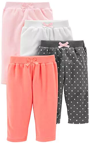 Simple Joys by Carter's Pantalon en Molleton Bébé Fille