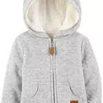 Simple Joys by Carter's Veste Sweater à Capuche Doublure Sherpa Mixte Bébé