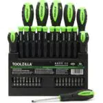 TOOLZILLA Lot de 36 tournevis magnétiques professionnels avec support…