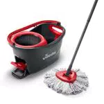 Vileda Turbo 3en1 - Kit complet lavage sol, manche télescopique 85-123 cm