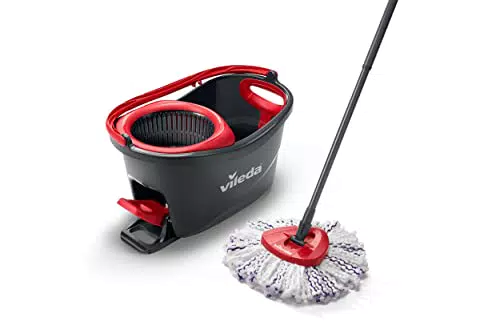 Vileda Turbo 3en1 - Kit complet lavage sol, manche télescopique 85-123 cm