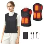 Vofuoti Veste Chauffante, Avec Chauffe-corps Electrique USB