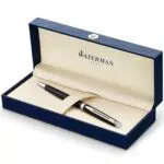Waterman Hemisphere Stylo bille, noir mat, recharge bleue pointe moyenne