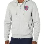 Amazon Essentials Disney, Marvel, Star Wars Sweatshirts à capuche avec fermeture éclair intégrale et doublure en sherpa Homme