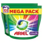 Ariel All-in-1 Pods Lessive Capsules 108 Lavages, Couleur