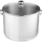 Baumalu 342684 Marmite Traiteur + Couvercle 19 L Diamètre 32 cm en Acier Inoxydable