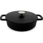 Baumalu Cocotte - Marmite 26cm et Couvercle 3.2L Noir