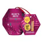 Burt's Bees Coffret cadeau hydratant 2 pièces A Bit of Burt's Bees - 1 baume à lèvres à la grenade d'origine 100 % naturelle et 1 x crème à cuticules au beurre de citron
