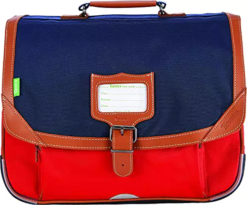 Cartable 38 cm Tann's Les Signatures Arthur Bleu / Rouge