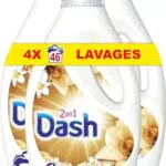 Dash 2en1 Lessive Liquide 184 Lavages, Souffle Précieux Lavages