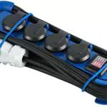 Electraline 62576 Bloc Multiprise Outdoor avec Fiche CEE