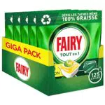 Fairy Original Tablettes Lave-vaisselle All In One, Citron