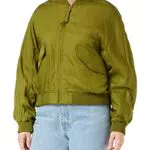 G-STAR RAW Everyday Bomber Overshirt Femme ,Vert