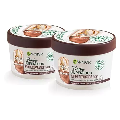 Garnier Body Superfood Beurre réparateur Cacao Céramide