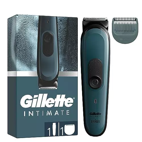 Gillette Intimate Tondeuse Intime Pour Homme I3, Pour Zone Intime Skinfirst Pour Homme