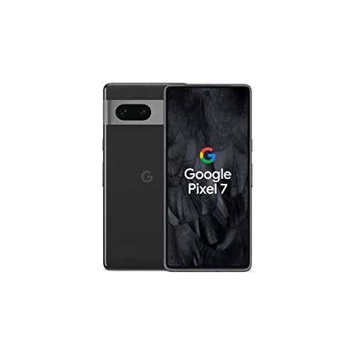 Google Pixel 7 Smartphone Android 5G débloqué avec Objectif Grand Angle et 24 Heures d'autonomie 128GB Noir Volcanique