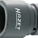 Hazet 1100S-60 Douille à chocs/carré creux 25 mm/profil à 6 pans extérieurs Taille 60 longueur  91 mm