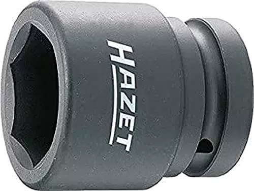 Hazet 1100S-60 Douille à chocs/carré creux 25 mm/profil à 6 pans extérieurs Taille 60 longueur  91 mm