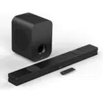 i-box Barre de Son TV 150W avec Subwoofer, Bluetooth 5.0