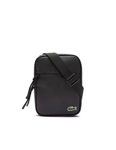 Lacoste sac porté épaule Lcst Homme Noir portefeuille Fg Homme Noir