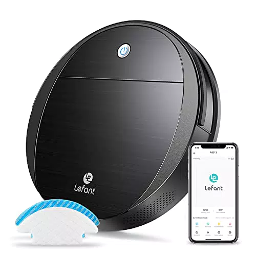 Lefant Robot Aspirateur Laveur, Aspirateur Robot Laveur de Sol