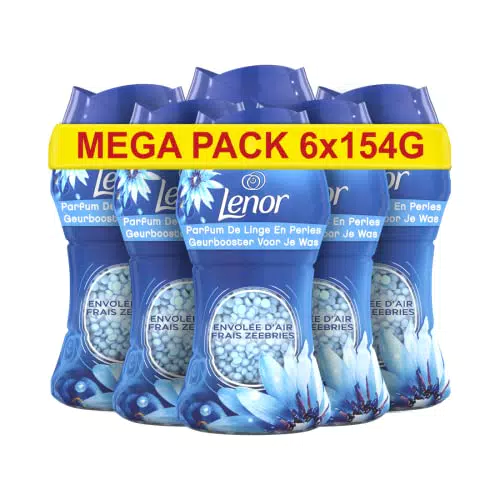 Lenor Parfum de Linge en Perles, 66 Lavages, Envolée D’air