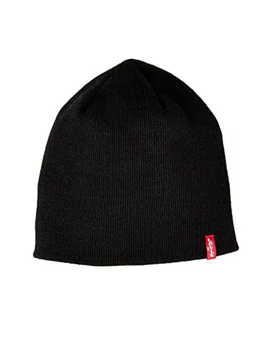Levi's Mixte Otis Bonnet, Noir, L-XL EU