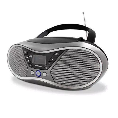 METRONIC 477171 Lecteur CD MP3 numérique DAB+ et FM RDS avec port USB