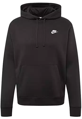 Nike Homme Club Sweat capuche, Black/Black/, M EU