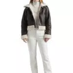 ONLY Onlbetty Aviateur en Daim synthétique Veste en Cuir