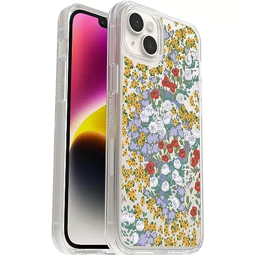 OtterBox Symmetry Clear Coque pour iPhone 14 Plus, Anti-Chute