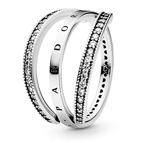 Pandora Femme Argent Bagues statement - 197404CZ-58