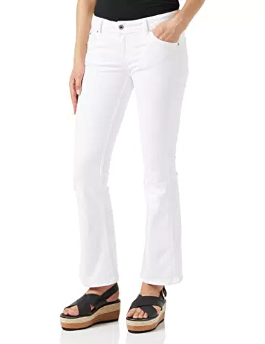 Pepe Jeans New Pimlico Pantalons Femme Blanc
