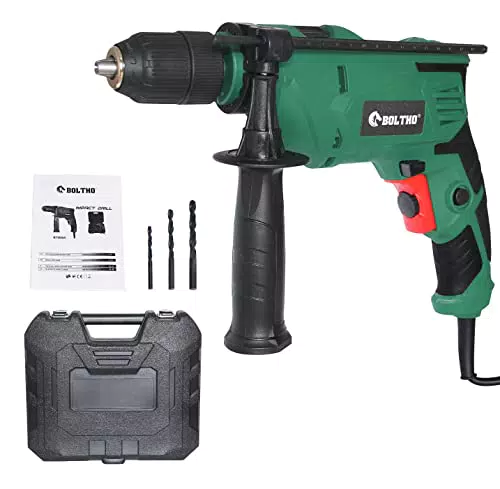 Perceuse à percussion BOLTHO 900W avec jeu de mèches
