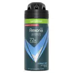 Rexona Men Déodorant AntiTranspirant Spray Compressé 72H Cobalt Dry 100ml lot de 6