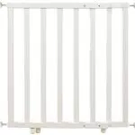 roba Barrière de Sécurité Enfant Extensible - Bois Blanc - sans Perçage - pour Porte et Escalier - Largeur Réglable de 62 - 106 cm