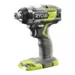 RYOBI - Visseuse à Chocs Sans Fil Moteur Brushless 18V ONE+ - 4 Modes pour Différentes Applications - Livrée avec 1 Porte Embout Hexagonal 1/4 et 1 Embout - Batterie non Incluse - R18IDBL-0