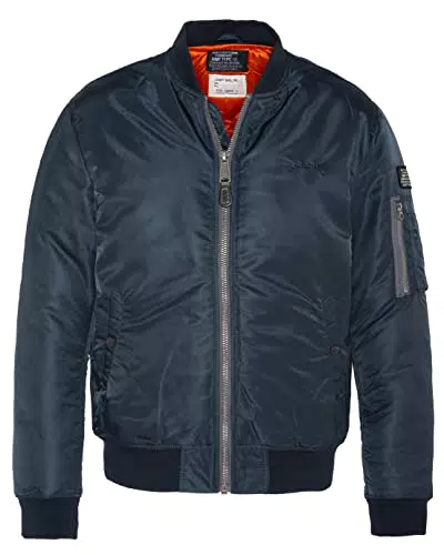 Schott NYC Mixte Airforcers BLOUSON BOMBER SCHOTT, NAVY