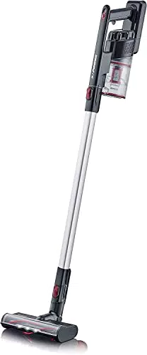 SEVERIN Aspirateur balai multifonction sans sac, Aspirateur sans fil 40 min d’autonomie avec brosse rotative