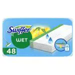 Swiffer Lingettes Humides Pour Sol, 48 Lingettes Nettoyantes